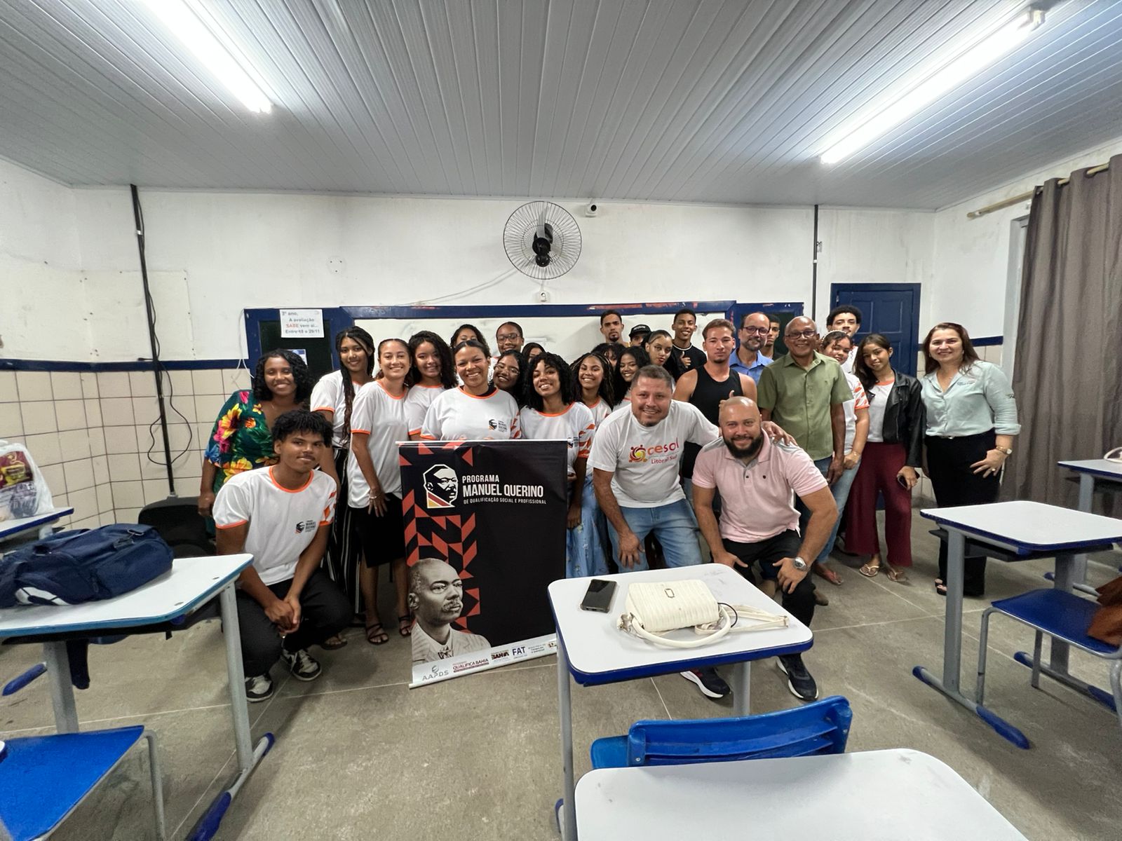 Aulas com a turma de Operador de Telemarketing, realizada no município de Itabuna durante a etapa 01 (12/11 a 11/12)