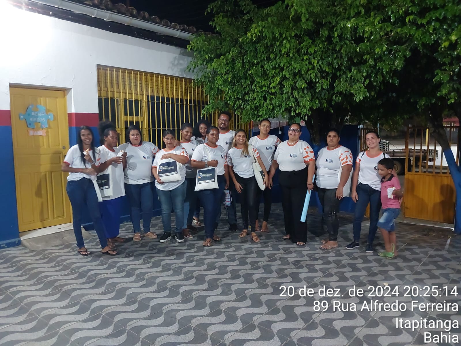 Aulas com a turma de Eletricista de Instalações e Manutenções Prediais com Nr10, realizada no município de Itapitanga durante a etapa 02 (25/11 a 11/12)